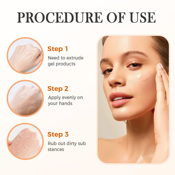 Orange Glow Exfoliating Gel –Buy 1 Get 1 Free